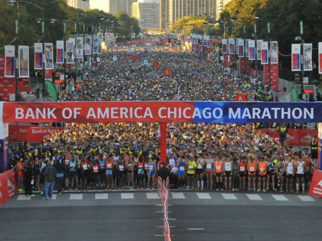 Результаты 45-го Чикагского марафона 2023