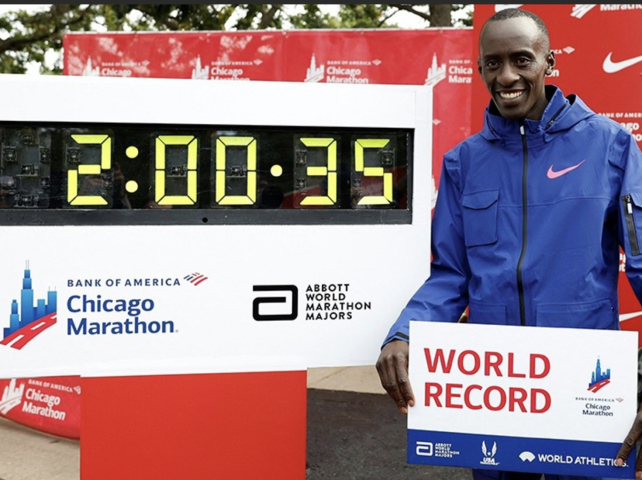Новый мировой рекорд на марафоне в Чикаго 2023!